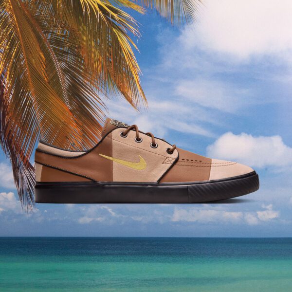 Nike SB - Janoski OG+ Premium - LT British Tan / Saturn Gold - Hemp - Black