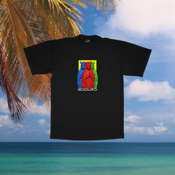 EDGLRD - Virgin Mary T-Shirt - Black