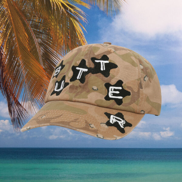 Butter Goods - Stars 6 Panel Cap - Desert Camo