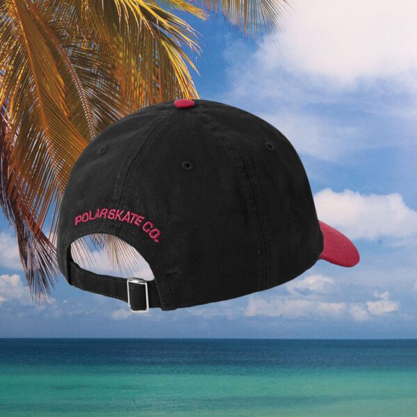 Polar Skate Co. - Sai Cap - Black / Redcurrant