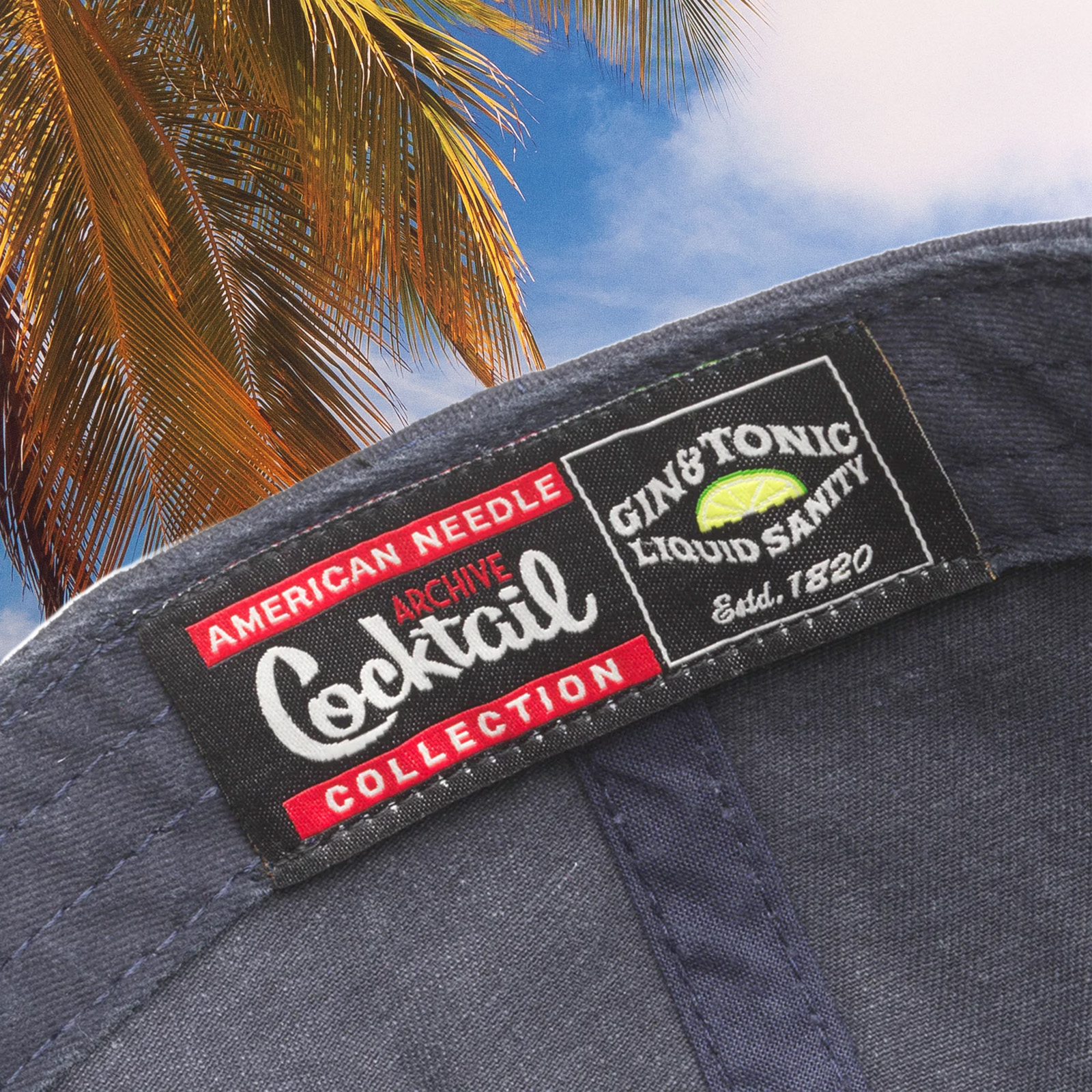 American Needle - Gin & Tonic Archive Cap - Navy