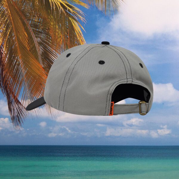 Butter Goods - Footprints 6 Panel Cap - Cool Grey