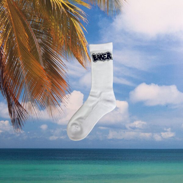 Baker Skateboards - Sock Of Destruction - White