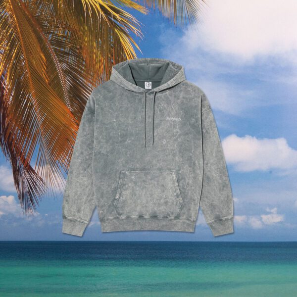 Polar Skate Co. - Acid Frank Hoodie - Surf Logo - Grey
