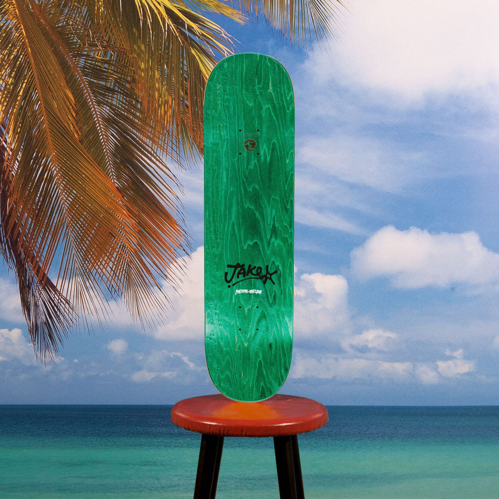 Fucking Awesome - Jake Anderson "Class Photo Painted Sickid" Deck - 8.38
