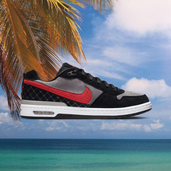 Nike SB - P-Rod 1 "Bred" - Black / Varsity Red - Flint Grey - Black