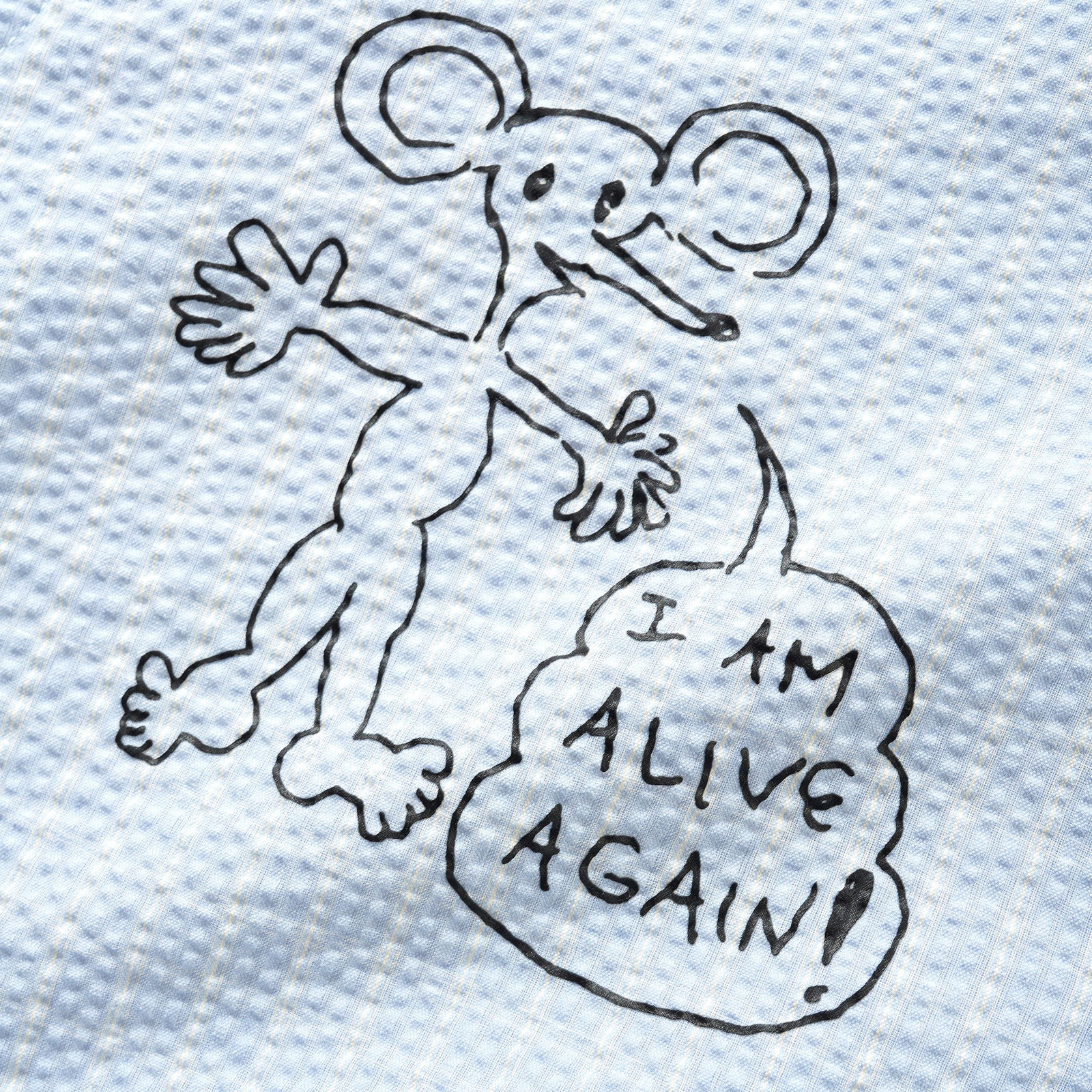 Butter Goods - Daniel Johnston "Alive Again" Shirt - Light Blue