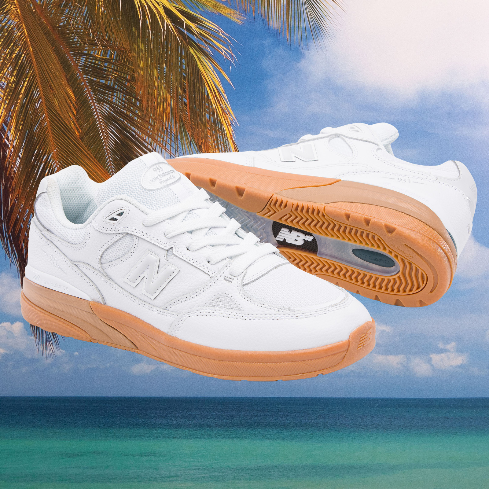 New Balance Numeric - Reynolds 933 - UN933WWB - White