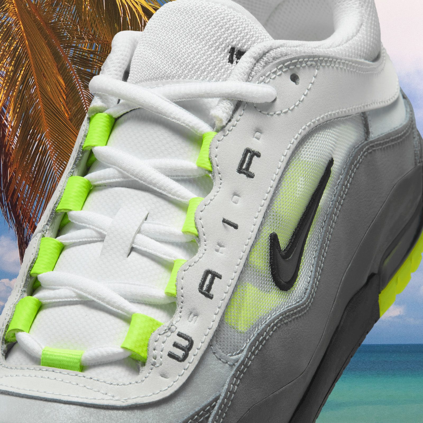 Nike SB - Air Max Ishod - Black / Neon Yellow - Anthracite - LT Graphite
