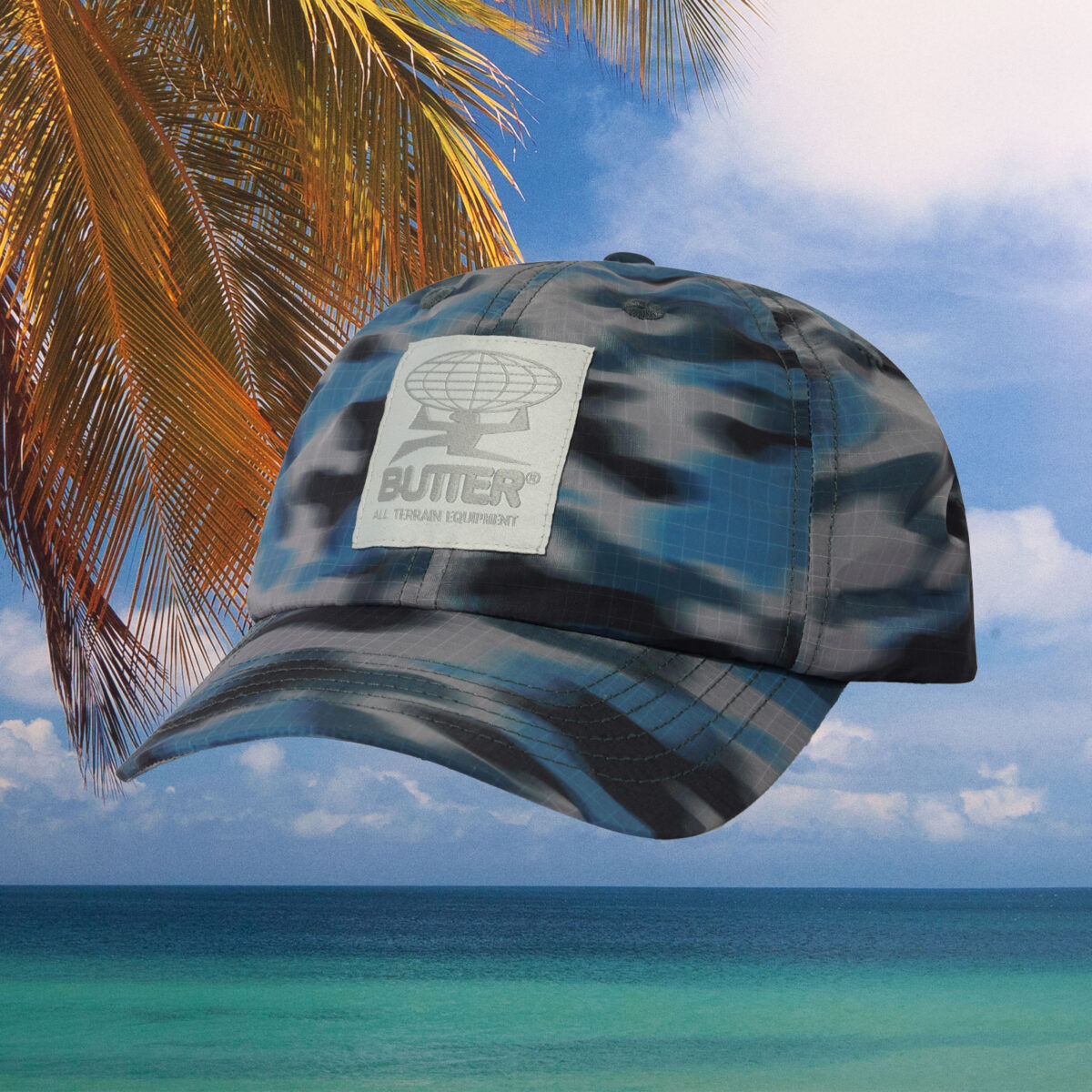 Butter Goods - Terrain 6 Panel Cap - Motion Camo