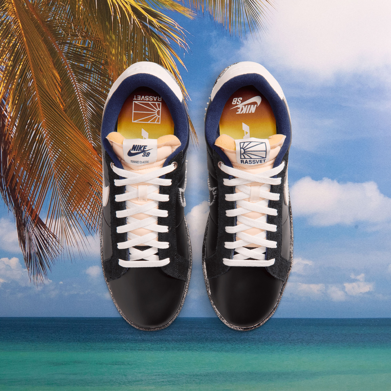 Nike SB - Tennis Classic QS "Rassvet" - Blue Void / Blue Void - Sail