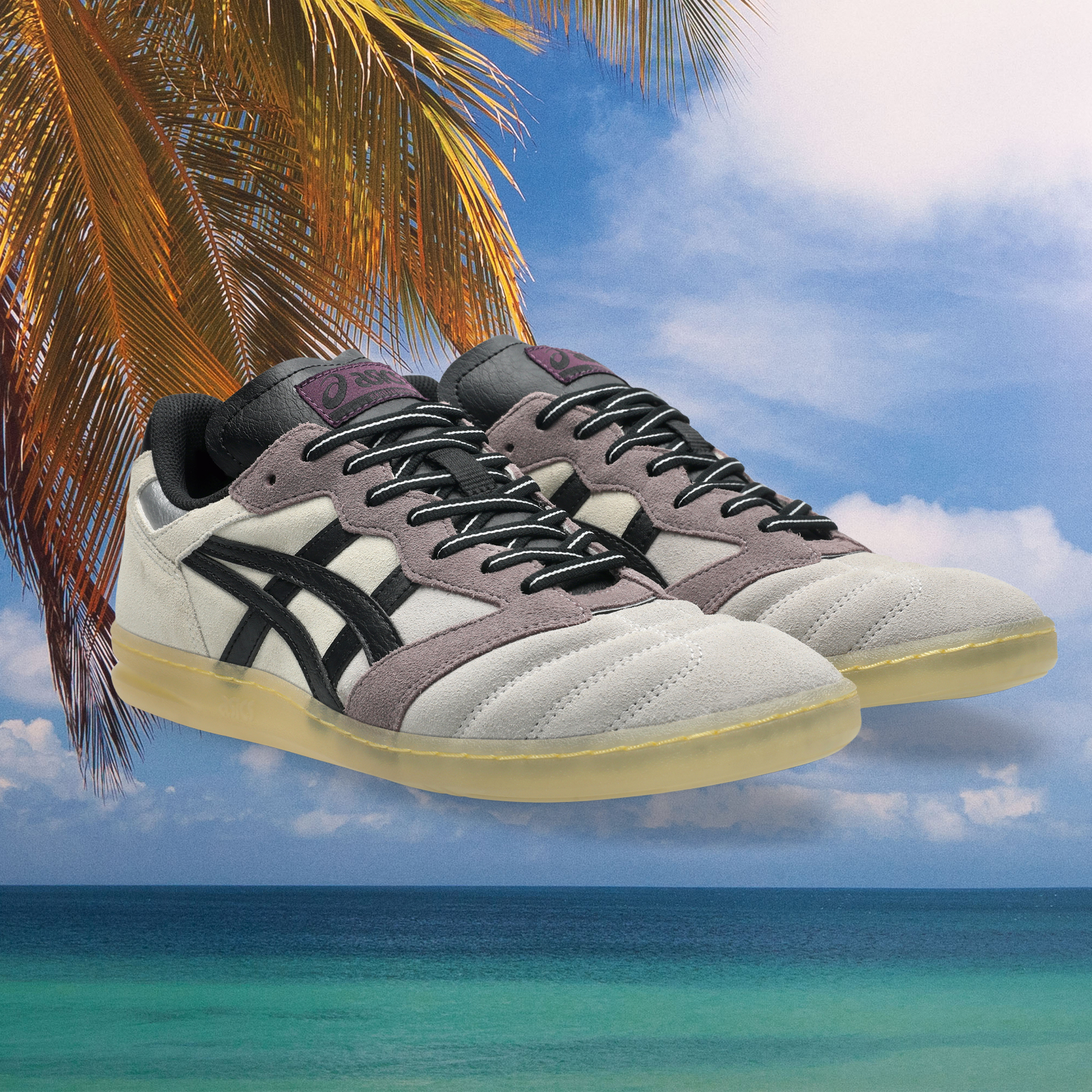 asics - "Late Nite Stars" Leggerezza FB - Oyster Grey / Black