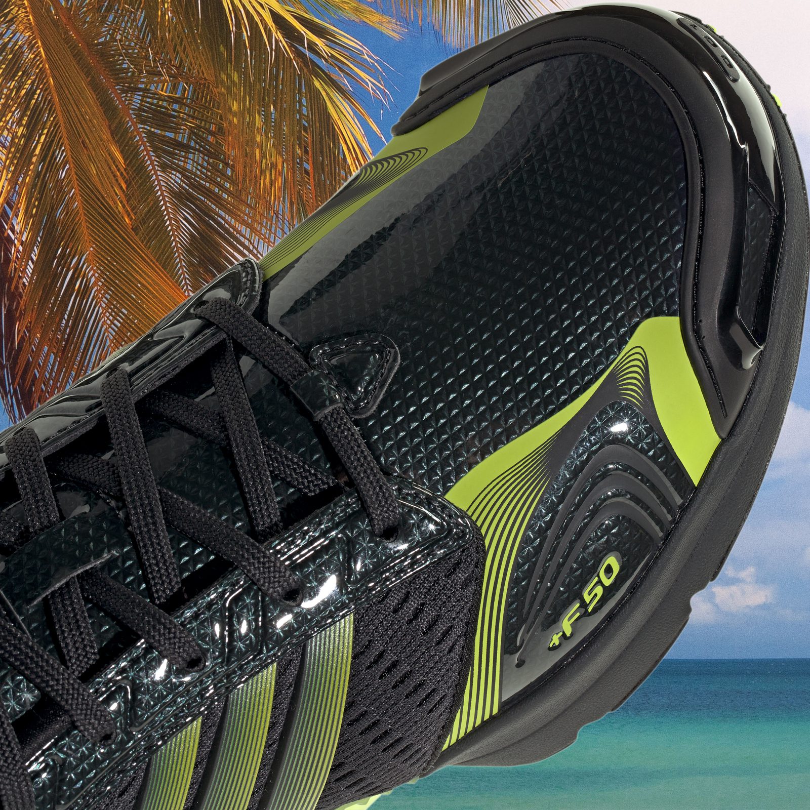 adidas - Climacool F50 - Carbon / Semi Solar Yellow