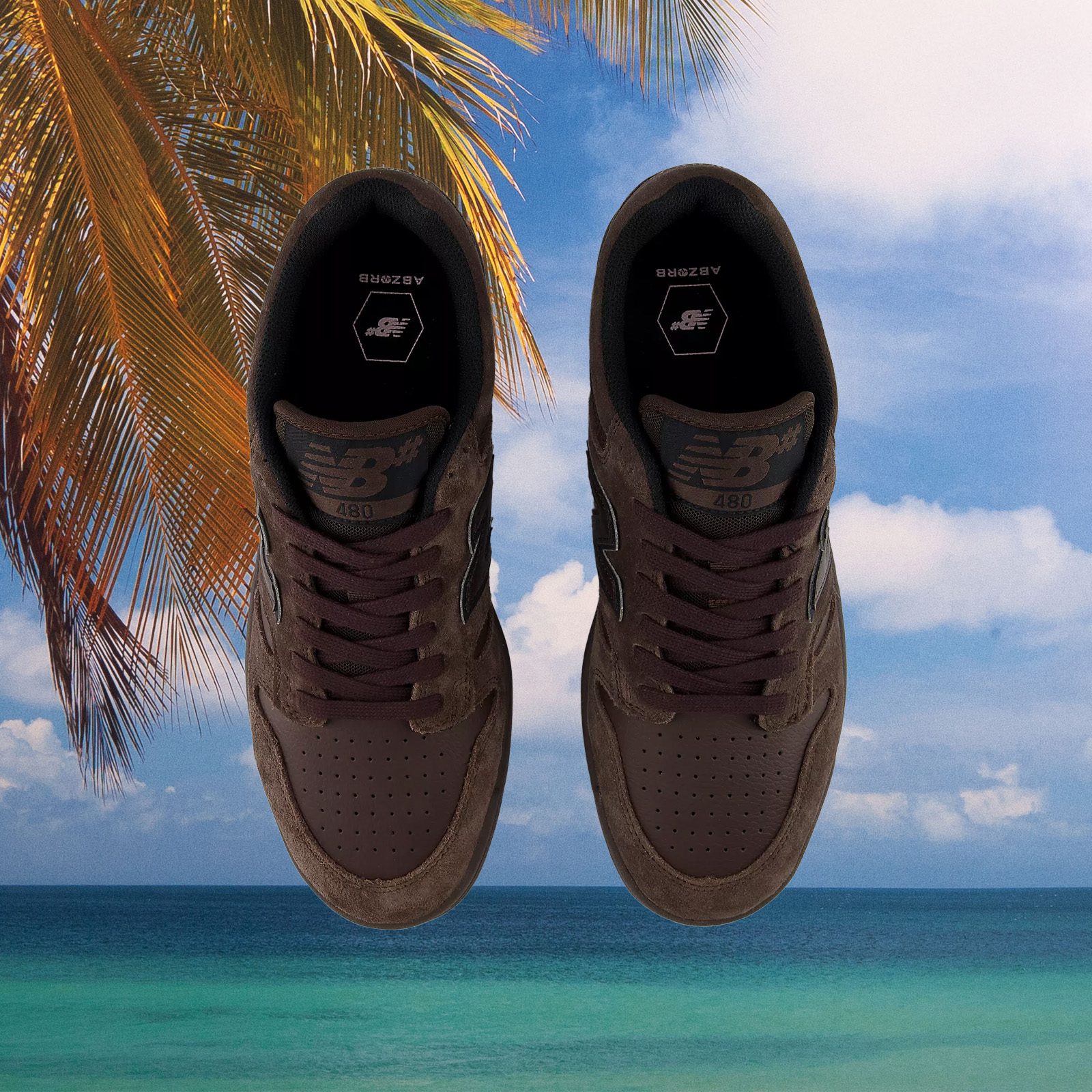 New Balance Numeric - 480 - UN480CHC - Chocolate Brown at