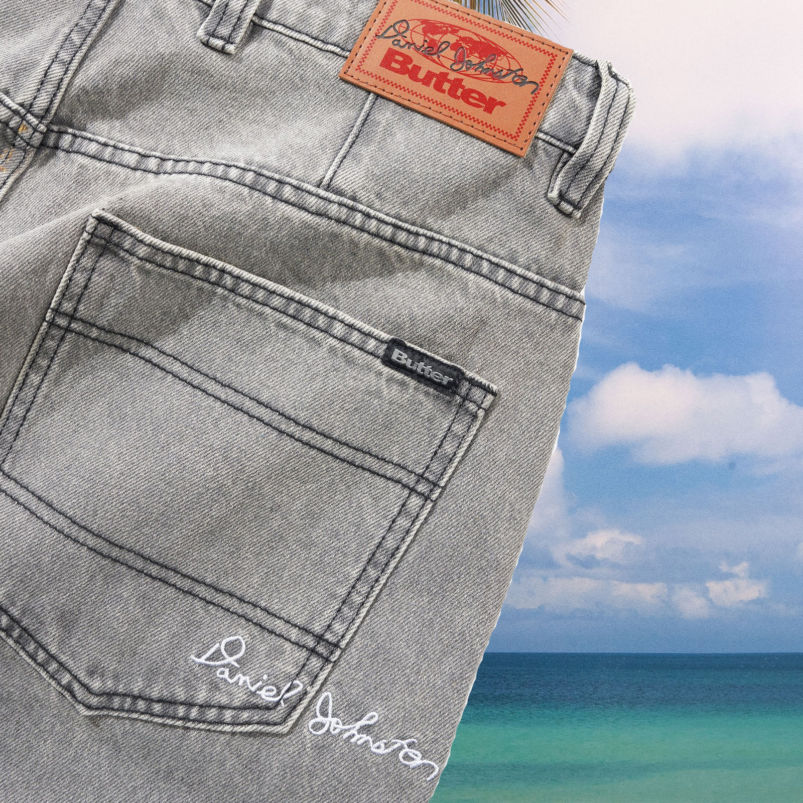 Butter Goods - Boxing Denim Jeans - Washed Grey