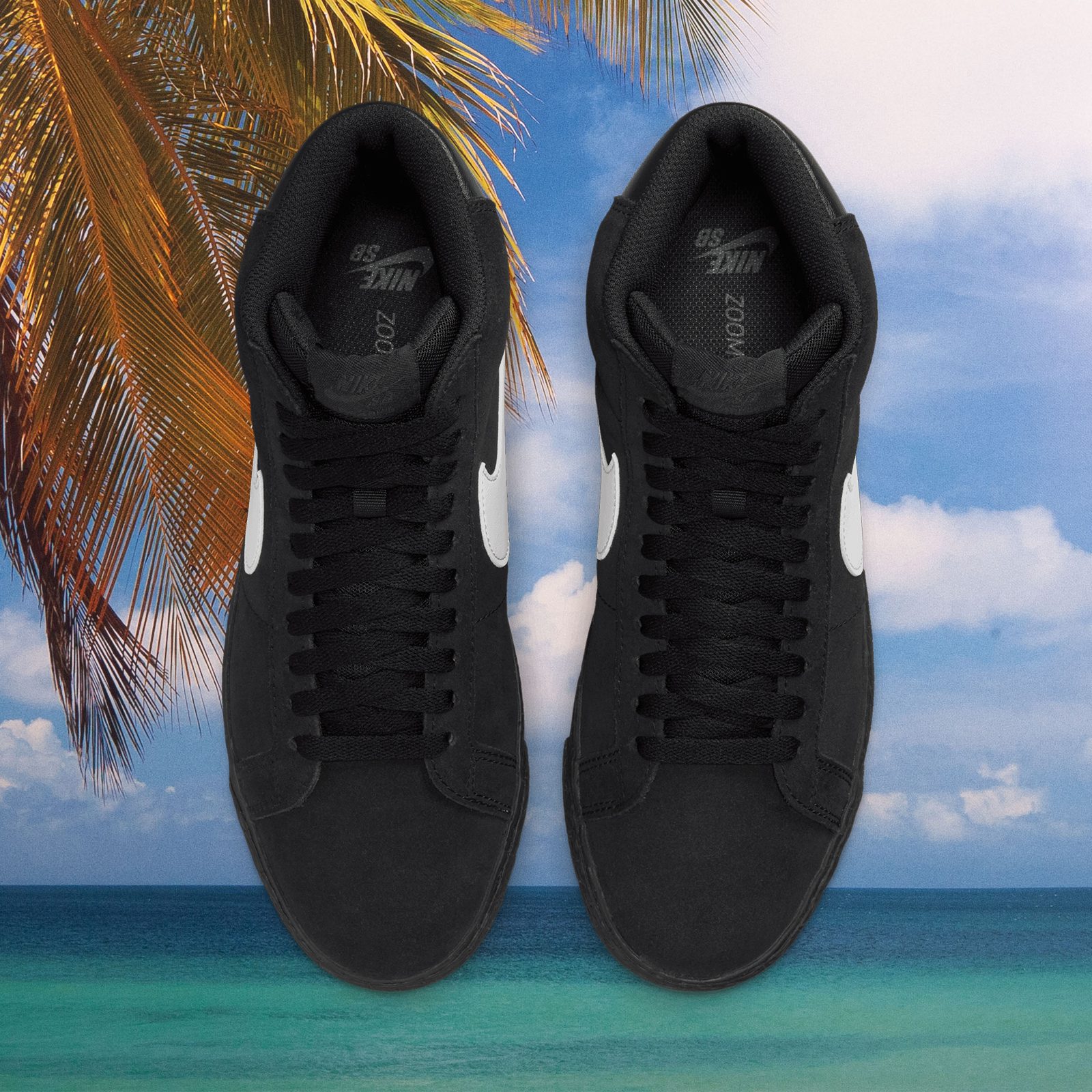 Nike SB - Blazer Mid - Black / White