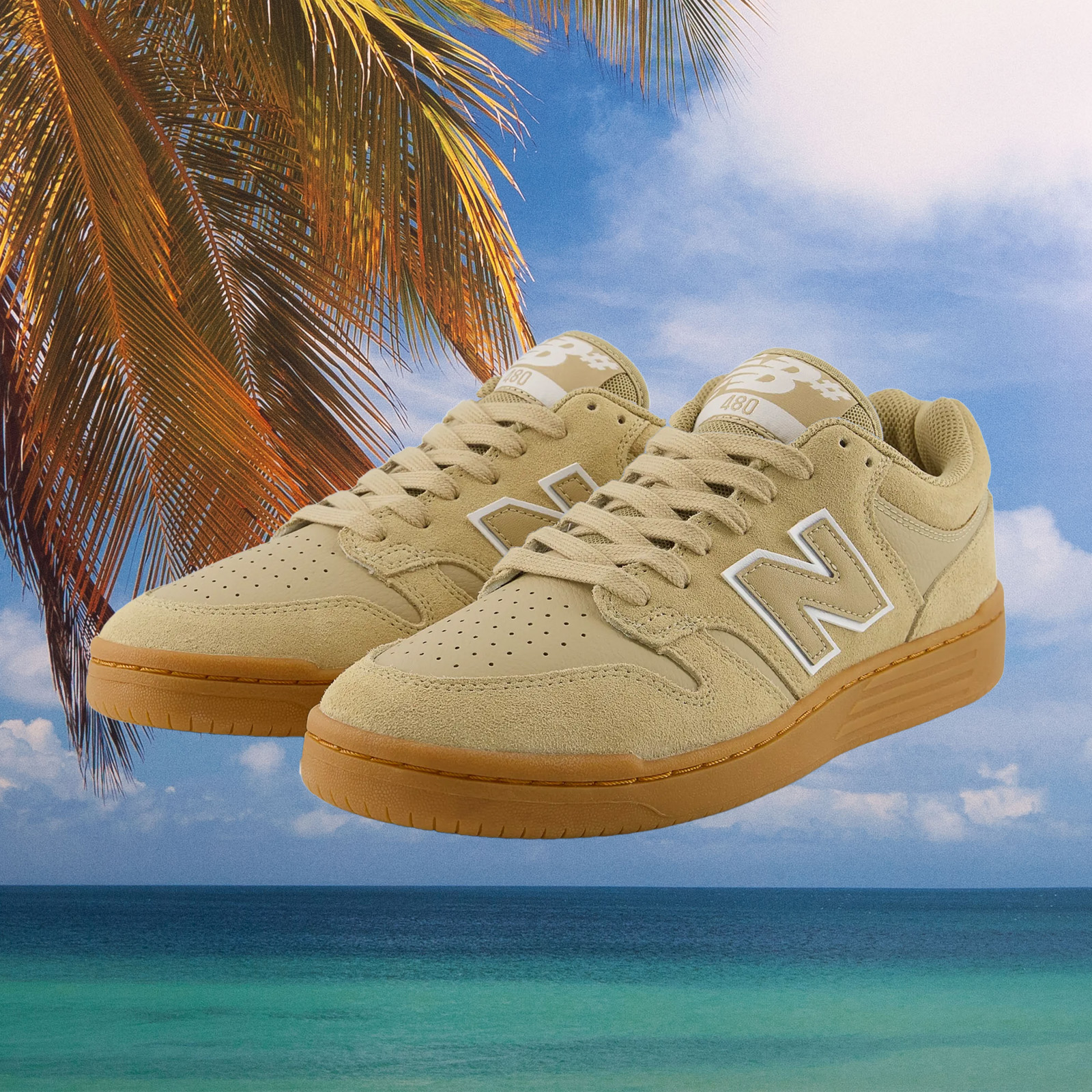 New Balance Numeric - 480 - UN480TSG -Incense / White