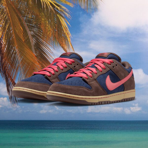 Nike SB - Dunk Low Pro - Baroque Brown / Adobe - Midnight Navy