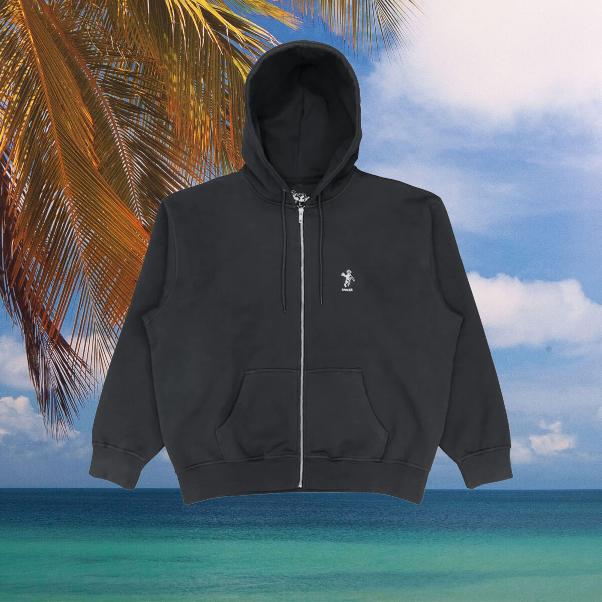 Dancer - OG Logo Zip Hood - Black